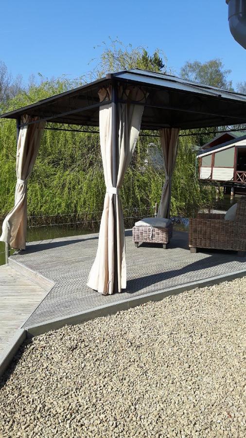 Prachtige Chalet Wabi Sabi Aan Het Water! Geel Extérieur photo